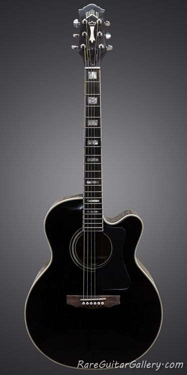 Guild F47 MCE Cutaway Acoustic Electric Black